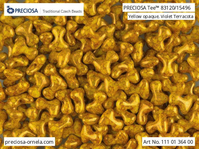 Tka - Tee Opaque Yellow Violet Teracota, 30 ks