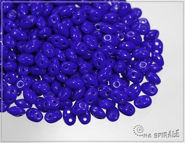 Preciosa TWIN pressed, Opaque Dark Blue, 10 g