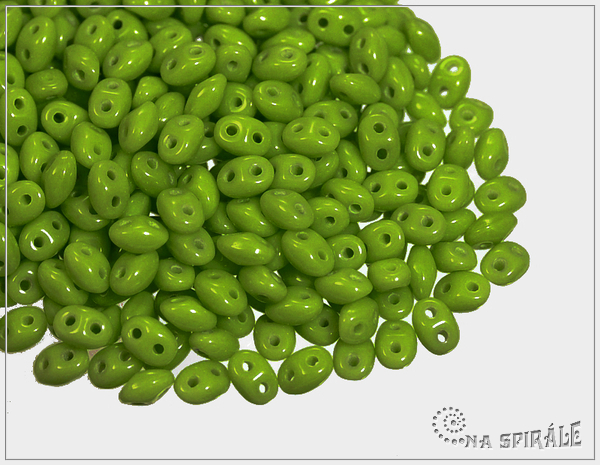 Preciosa TWIN pressed, Opaque Olive, 10 g