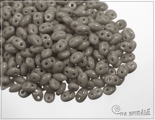 Preciosa TWIN pressed, Opaque Gray, 10 g